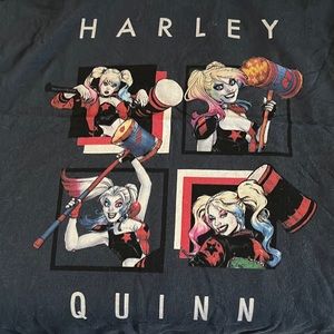 Harley Quinn Racer Back Tank Top